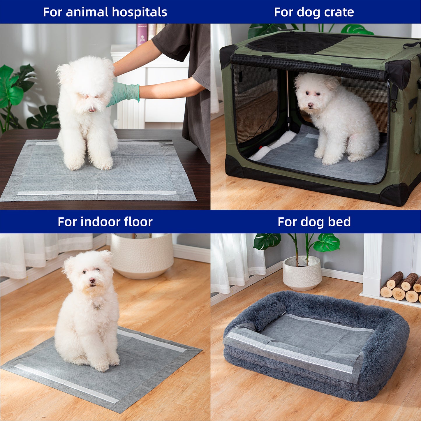 PETMARVEL Disposable Charcoal Puppy Pads